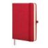 Finocam Minimal Textura Agenda en Catalan - Anual 2026 - Tapa Dura - Cierre con Goma Elastica - Formato M4 - 124x27x174mm - 1 Dia por Pagina - Color Rojo