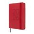 Finocam Flexi Lisa Agenda en Catalan - Anual 2026 - Tapa Blanda - Formato F4 - 120x23x172mm - 1 Dia por Pagina - Color Rojo