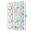 Finocam Capri Agenda Internacional - Anual 2026 - Formato FA5 - 153x23x214mm - 1 Dia por Pagina - Tematica de Flores