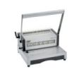 GBC CombBind CB25 Pro Encuadernadora Manual de Canutillo - Encuaderna hasta 500 Hojas A4 - Puede Perforar hasta 25 Hojas - Rapida y Sencilla de Usar - Color Plata