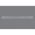 GBC Wirebind Pack de 100 Alambres de Encuadernacion 9.5mm para Paso 3:1 Redondo o Cuadrado - Formato A4 - Para 34 Orificios - Encuaderna hasta 70 Hojas - Color Blanco