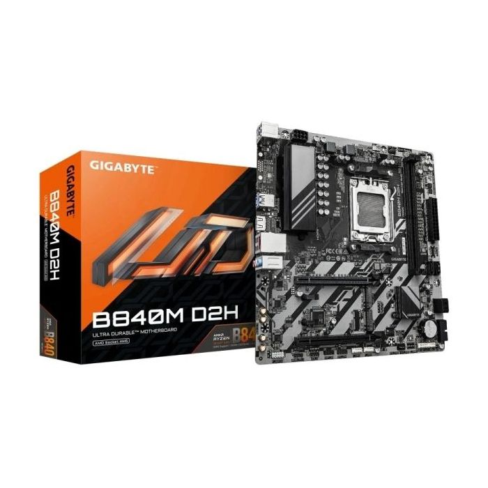 Gigabyte B840M D2H Placa Base AMD AM5 - 2x DDR5 - HDMI - MicroATX