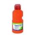 Giotto Extra Quality Fluo Tempera - 250ml - Lispa para el Uso - Botella Bio Pet - Color Naranja Fluorescente