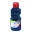 Giotto Extra Quality Glitter Tempera - 250ml - Lispa para el Uso - Botella Bio Pet - Color Azul Oscuro