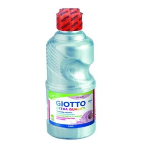 Giotto Extra Quality Pearl Tempera - 250ml - Lispa para el Uso - Botella Bio Pet - Color Cyan