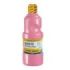 Giotto School Paint Tempera - 500ml - Lista para el Uso - Super Lavable - Botella Bio Pet - Color Rosa