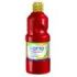 Giotto School Paint Tempera - 500ml - Lista para el Uso - Super Lavable - Botella Bio Pet - Color Rojo Bermellon