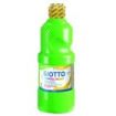 Giotto School Paint Tempera - 500ml - Lista para el Uso - Super Lavable - Botella Bio Pet - Color Verde Cinabrio