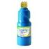 Giotto School Paint Tempera - 500ml - Lista para el Uso - Super Lavable - Botella Bio Pet - Color Cyan