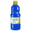 Giotto School Paint Tempera - 500ml - Lista para el Uso - Super Lavable - Botella Bio Pet - Color Azul