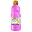 Giotto School Paint Tempera - 500ml - Lista para el Uso - Super Lavable - Botella Bio Pet - Color Rosa Claro
