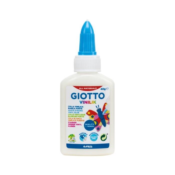 Giotto Vinilik Cola Vinilica con Aplicador - 40g - Color Blanco