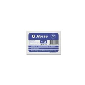 Horse Tampon Metalico Nº3 - Facil de Recargar - Resistente y Duradero - Color Azul