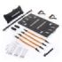 Innovagoods Gympak Max Set de Entrenamiento Integral Portatil - Resistencia Ajustable - Compacto - Guia de Ejercicios - Bolsa de Transporte - Base Antideslizante - 51x87x3cm - Color Negro y Naranja