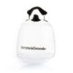 Innovagoods Fibell Pesa Rusa de Agua - Capacidad 10L - Guia de Ejercicios - Hinchable - Incluye Inflador - Peso Ajustable - Compacto y Portatil - Transparente