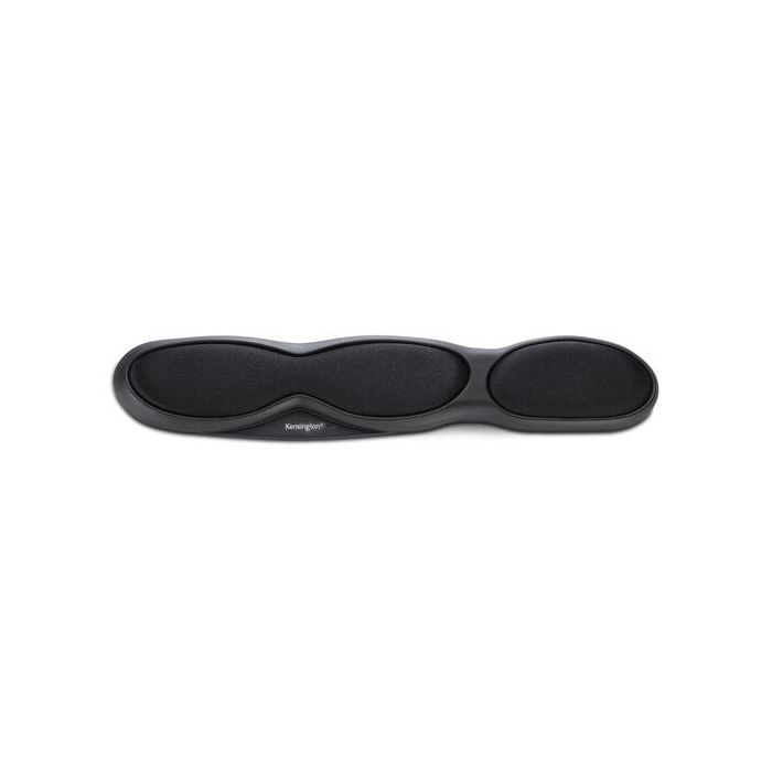 Kensington Reposamuñecas de Gel para Teclado - Distribucion Uniforme de Peso y Presion - Color Negro