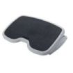 Kensington Solemate Reposapies Ajustable - Plataforma Texturada de 45x35cm - Inclinable hasta 20 Grados para Mayor Confort - Color Gris/Negro