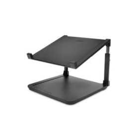 Kensington Smartfit Soporte Elevador para Portatil de hasta 15.6" - 4 Ajustes de Altura - Base Antideslizante - Gestion de Cables - Color Negro