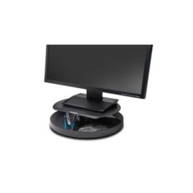 Kensington Smartfit Spin 2 Soporte Giratorio - Organizador Giratorio - Admite Monitores de hasta 18kg - Altura Ajustable - Color Negro