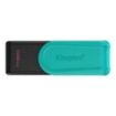 Kingston DataTraveler Exodia Memoria USB 128GB - USB 3.2 Gen 1 - Tapa Giratoria - Color Turquesa