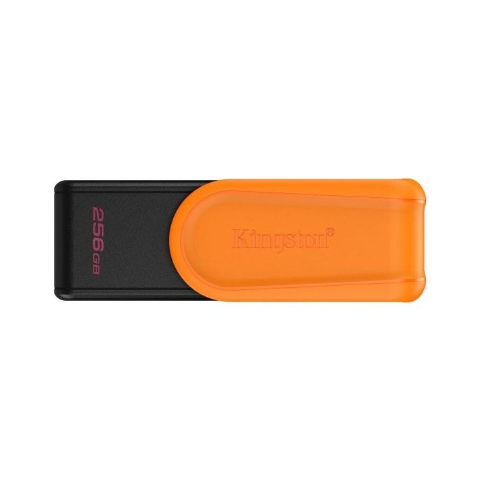 Kingston DataTraveler Exodia Memoria USB 256GB - USB 3.2 Gen 1 - Tapa Giratoria - Color Naranja