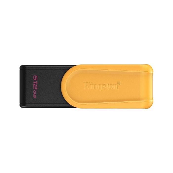 Kingston DataTraveler Exodia Memoria USB 512GB - USB 3.2 Gen 1 - Tapa Giratoria - Color Amarillo