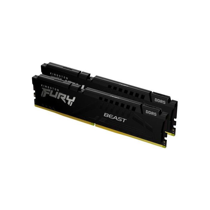 Kingston Fury Beast Memoria RAM DDR5 6000Mts 32GB (2 x 16 GB) 1.35V CL30 DIMM