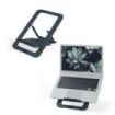 Leitz Soporte para Portatiles hasta 17" - Fabricado en Aluminio - Ultraplano con Diseño SlimLift - 5 Ajustes de Altura - Color Gris Oscuro