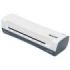 Leitz iLAM Home A4 Plastificadora - Hasta Tamaño A4 - Velocidad 300mm/min - Calentamiento en 3 Minutos - Grueso Bolsa 75 y 125mic - Incluye Paquete de 5 Bolsas de Plastificacion  A4 - Color Blanco/Gris