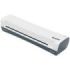 Leitz iLAM Home A3 Plastificadora - Hasta Tamaño A3 - Velocidad 300mm/min - Calentamiento en 3 Minutos - Grueso Bolsa 75 y 125mic - Incluye Paquete de 5 Bolsas de Plastificacion  A4 - Color Blanco/Gris