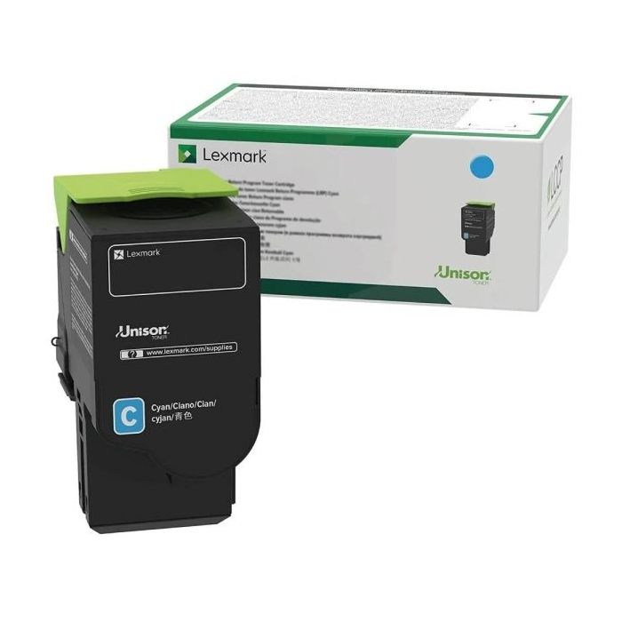 Lexmark CS632/CX635 Cyan Cartucho de Toner Original - 75M2XC0