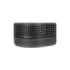 Logitech Wave Keys Teclado Inalambrico Ondulado - Indicadores Luminosos - Patas Ajustables - Autonomia hasta 36 Meses - Reposa Muñecas Acolchado