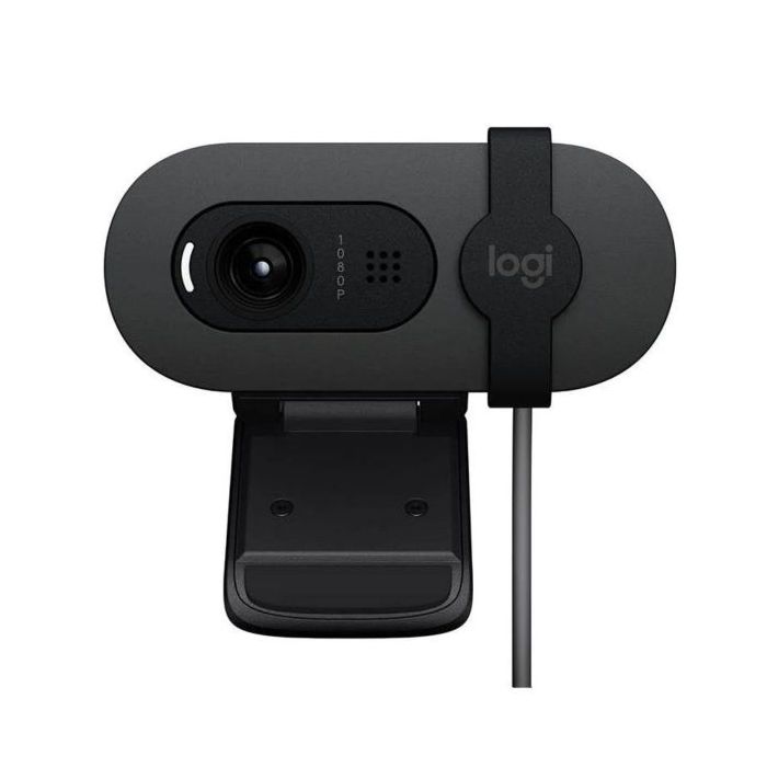 Logitech Brio 105 Webcam Full HD - 2 Megapixeles - Antirreflectante - Color Grafito