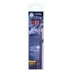 Lyra Graduate Artistic Pack de 6 Lapices de Grafito - Graduaciones Surtidas - Color Negro