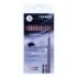 Lyra Graduate Pack de 12 Lapices de Grafito - Graduaciones Surtidas - Color Negro