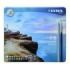 Lyra Graduate Pack de 24 Lapices de Colores Acuarelables con 1 Pincel Incluido - Hexagonal - Estuche de Metal - Colores Surtidos