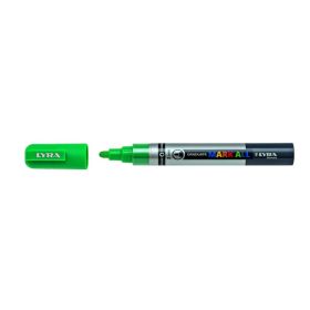 Lyra Mark All Rotulador Permanente - Multisuperficie - Punta Redonda - 2mm - Color Verde Esmeralda