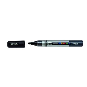 Lyra Mark All Rotulador Permanente - Multisuperficie - Punta Redonda - 2mm - Color Negro