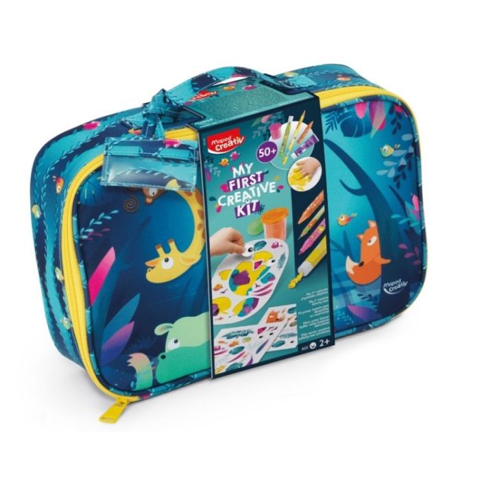 Maped My First Creative Jungle Fever - Maleta de Manualidades para Niños Pequeños - Para Niños a partir de 2 Años