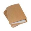 Mariola Pack de 50 Subcarpetas Kraft- Blanco 220gr - Formato Folio - Ranura para Fastener - Color Marron/Blanco