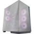 Mars Gaming MC-3GFPRO Caja Torre ATX - 2 Ventiladores ARGB Traseros Preinstalados - Triple Cristal Cromado - Montaje Vertical para Tarjetas Graficas - Soporte para Refrigeracion Liquida hasta 360mm - Acabado en Fibra de Carbono - 420x289x460mm - Color Ne