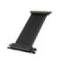 Mars Gaming MCA-PCIE40 Cable de Extension Riser PCIe 4.0 X16 Flexible - Blindaje EMI - Conector Hembra a 90º - Longitud 30cm - Color Negro