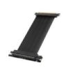 Mars Gaming MCA-PCIE40 Cable de Extension Riser PCIe 4.0 X16 Flexible - Blindaje EMI - Conector Hembra a 90º - Longitud 30cm - Color Negro