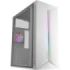 Mars Gaming MC-BLAZE Caja Torre ATX - Ventilador Trasero FRGB - Ventana Lateral de Cristal Templado - Tira Frontal LED - 7 Ranuras de Expansion - 370x185x415mm - Color Blanco