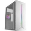 Mars Gaming MC-BLAZE Caja Torre ATX - Ventilador Trasero FRGB - Ventana Lateral de Cristal Templado - Tira Frontal LED - 7 Ranuras de Expansion - 370x185x415mm - Color Blanco