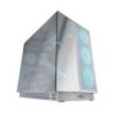 Mars Gaming MC-NOVA3 Caja Torre E-ATX - Aluminio de Grado Aeroespacial - Triple Cristal Cromado - 7 Ranuras de Expansion - 7 Ranuras de Expansion - Compatible con Refrigeracion Liquida - Color aluminio
