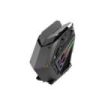 Mars Gaming MC-TITAN Caja Torre ATX - Ventanas Laterales de Cristal Templado - Iluminacion ARGB - Hub de Iluminacion con Mando a Distancia - 7 Ranuras de Expansion - Color Negro