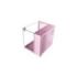 Mars Gaming MC-VISIONM Minitorre Ultracompacta - Soporte para Refrigeracion Liquida hasta 240mm - Triple Cristal Templado - Soporte MicroATX/Mini-ITX - 5 Ranuras de Expansion - 350x277x329mm - Color Rosa