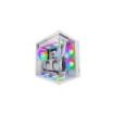 Mars Gaming MCV-ONE Caja Torre ATX - Ventilador de 120mm FRGB Integrado - Cristal Templado Curvo Continuo - Doble Camara - 7 Ranuras de Expansion - 342x286x352mm - Color Blanco