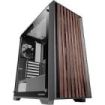 Mars Gaming MC-WOOD Caja Torre ATX - Ventilador FDB de 120mm - Panel de Cristal Templado - Soporta Refrigeracion Liquida hasta 360mm - 7 Ranuras de Expansion - Acabado en Madera - Color Negro
